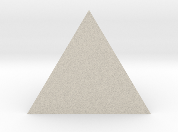 Tetrahedron Shape 3d printed