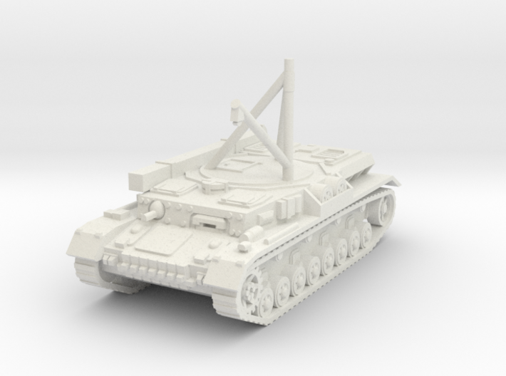 Bergepanzer IV G 1/56 3d printed