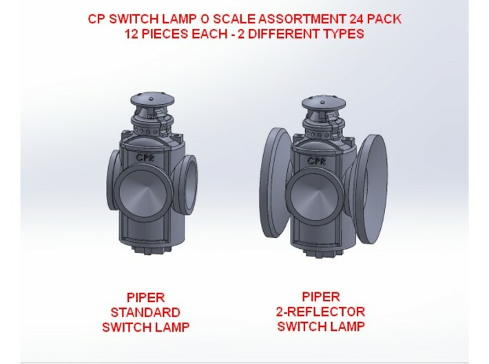 CP O Switch Lamp Mix 24 Pack 3d printed 
