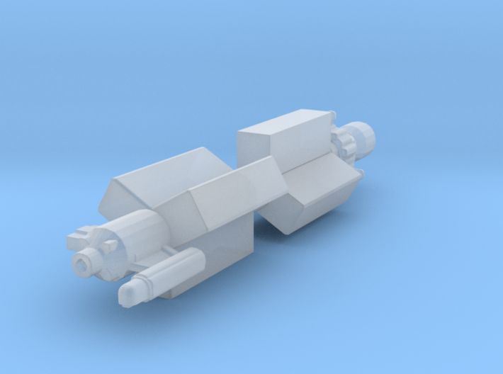 BSG Colonial Movers Freighter 2.70 inch 3d printed