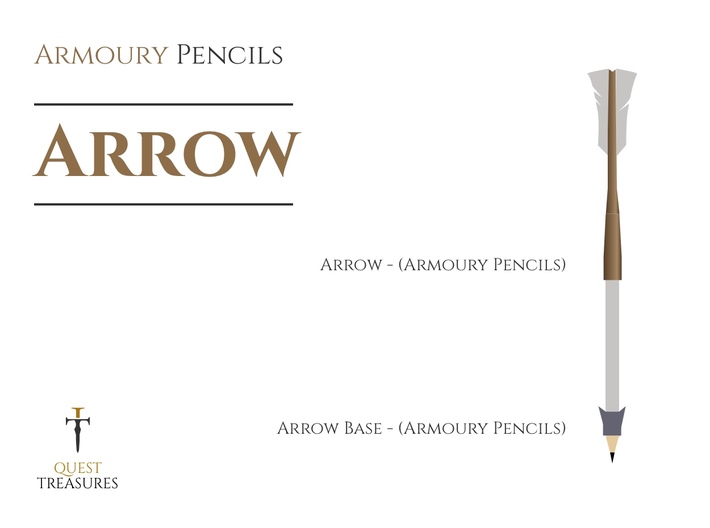 Arrow Base (Armoury Pencils) 3d printed 
