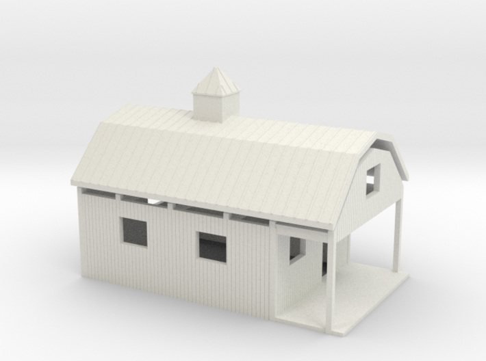 'S Scale' - Shed 3d printed