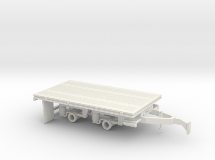 1/50th Tandem Axle Short 14 foot Flatbed 3d printed