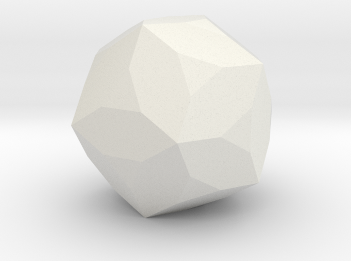 03. Chamfered Icosahedron - 1in 3d printed