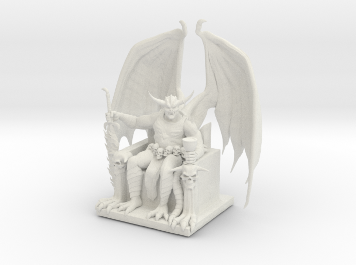 Bel on his throne 3d printed 