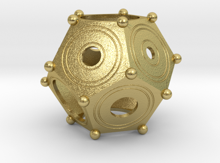 Roman dodecahedron | Size 40 mm * 3d printed