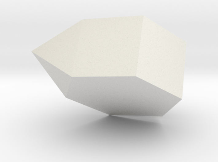 54. Augmented Hexagonal Prism - 1in 3d printed