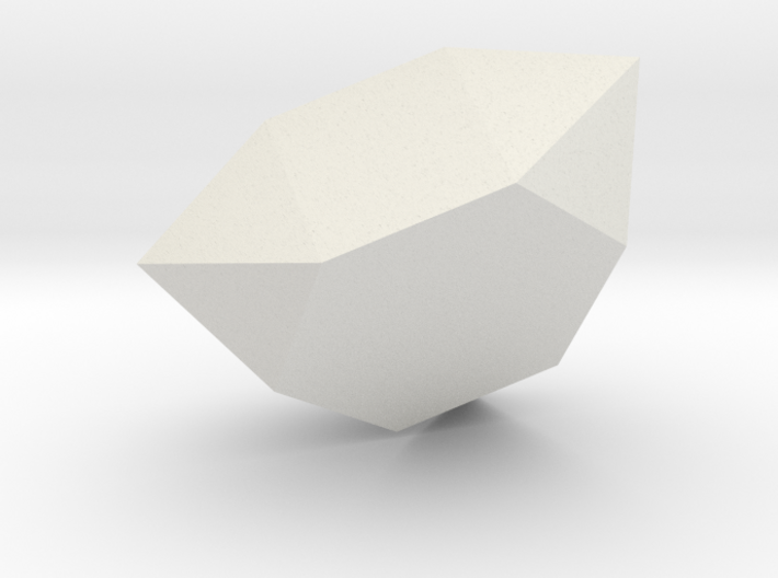 57. Triaugmented Hexagonal Prism - 1in 3d printed
