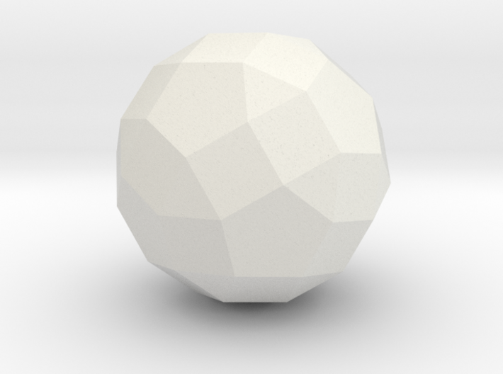 73. Parabigyrate Rhombicosidodecahedron - 1in 3d printed