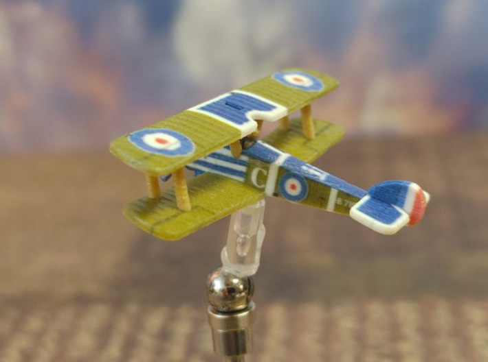 Ray Hinchliffe Sopwith Camel (full color) 3d printed Photo courtesy Chris &quot;Malachi&quot; at wingsofwar.org