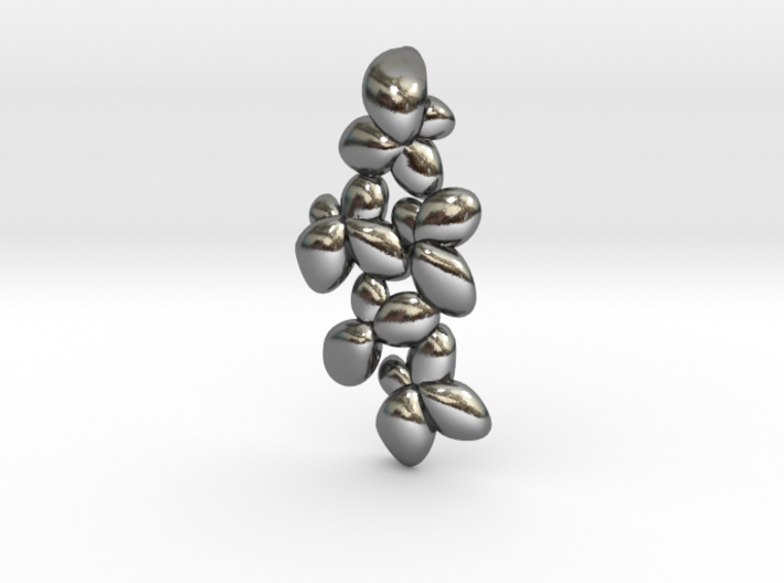 Duckweed Pendant - Science Jewelry 3d printed 