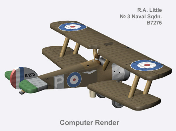Robert Little Sopwith Camel (full color) 3d printed 