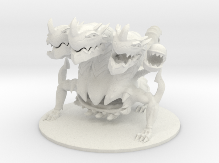 World of Final Fantasy inspired, Hydra, 75mm base 3d printed