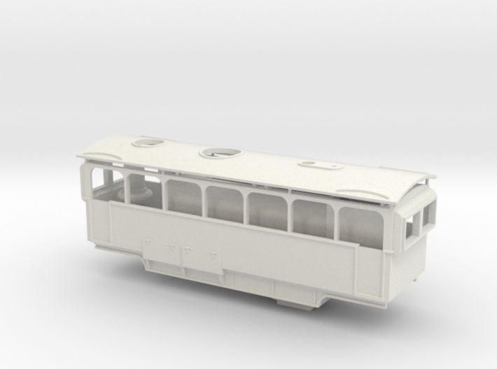 H0e – 009 Type 23 Garratt Tram Cab 3d printed