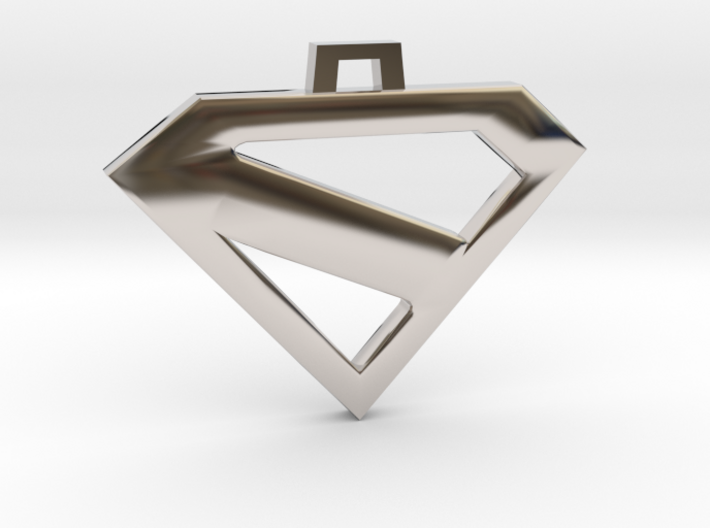 Superman Kingdom Come keychain/pendant 3d printed