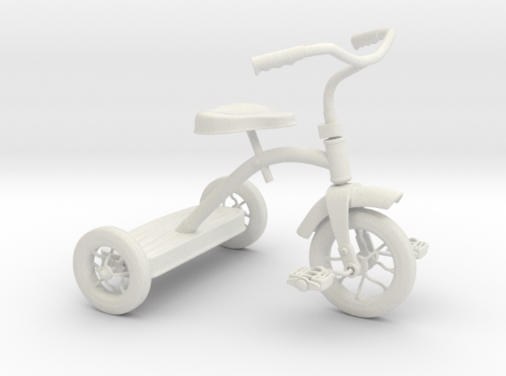 Mini Tricycle with moving parts 3d printed 