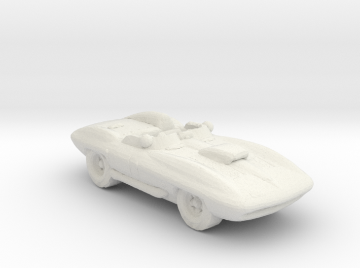 XP-87 Corvette (Clam Bake) 1:160 scale white only 3d printed