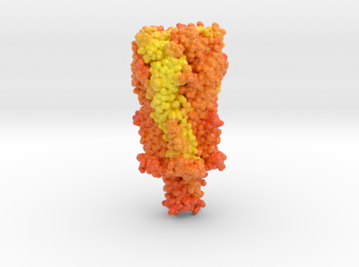Nicotinic Receptor in Complex with Nicotine 6pv7 3d printed
