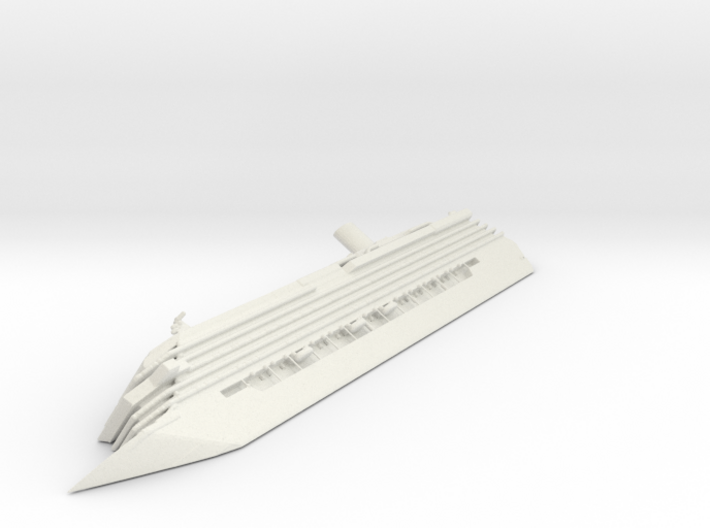 Costa Concordia Tilted 3d printed