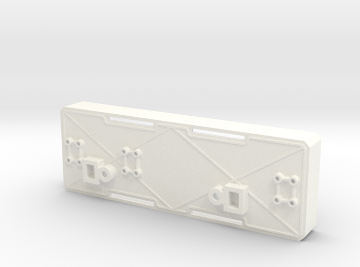 RC8B4e battery tray, long (for 3D printing) 3d printed