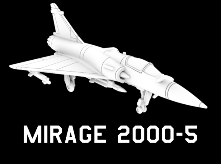 Mirage 2000-5 (Loaded) 3d printed