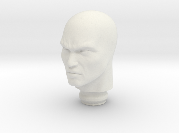 Mego Silver Surfer WGSH 1:9 Scale Head 3d printed