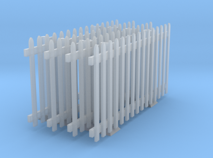 VR Picket Fences at Interlock Gates 1:87 Scale 3d printed