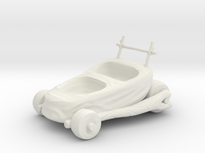 Pebbles and Bam Bam - Car - Solid 3d printed