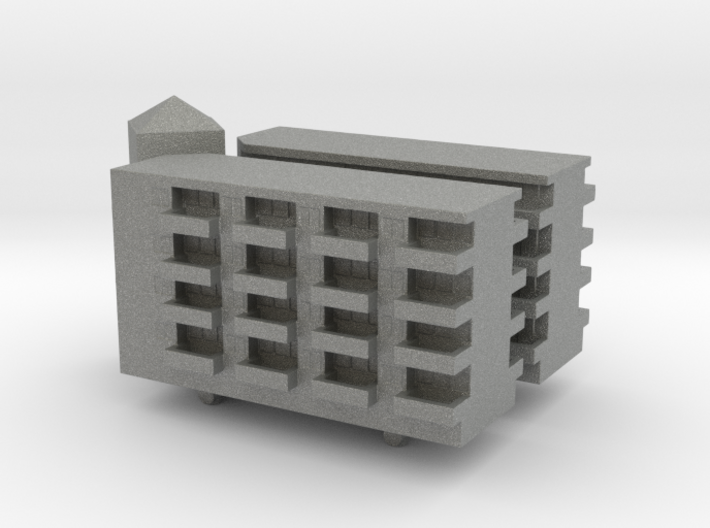 Residential Complex 1/600 3d printed