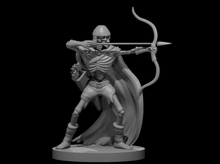Skeleton Archer Updated 3d printed