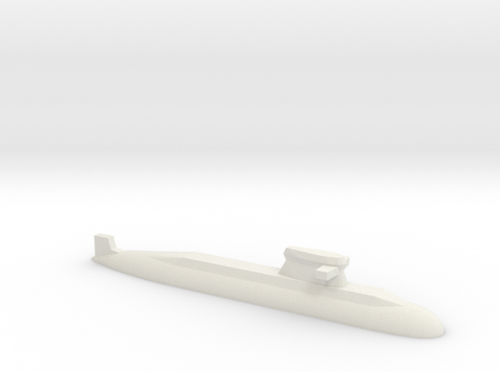 PLA[N] 039C Submarine, 1/2400 3d printed