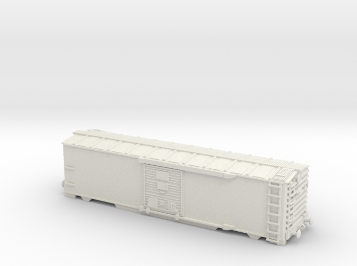 HO/OO Lionel Style 64' Boxcar V1.5 Bachmann SHELL 3d printed