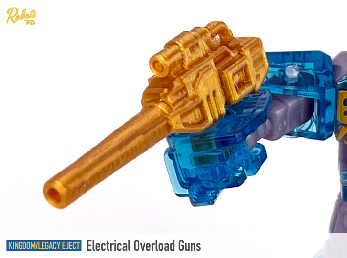 Kingdom/Legacy Eject Electrical Overload Guns 3d printed 