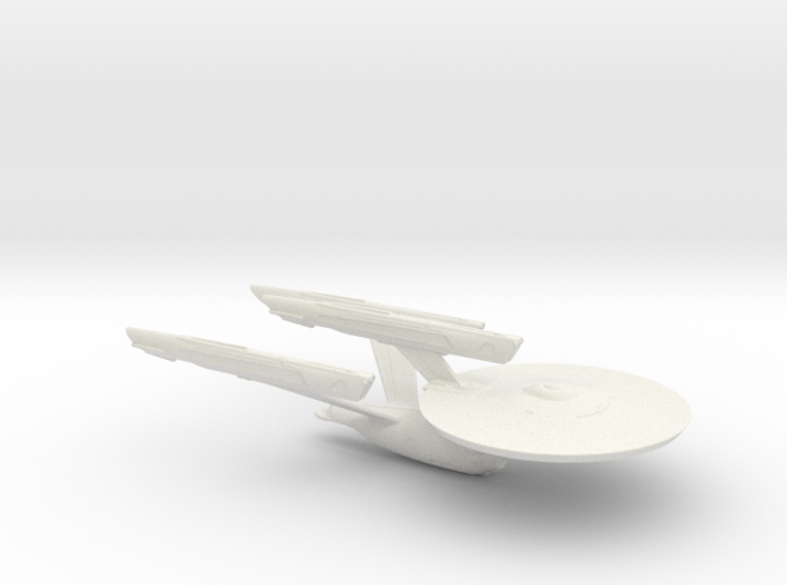 1/4800 Federation Class (Discovery) Refit 3d printed
