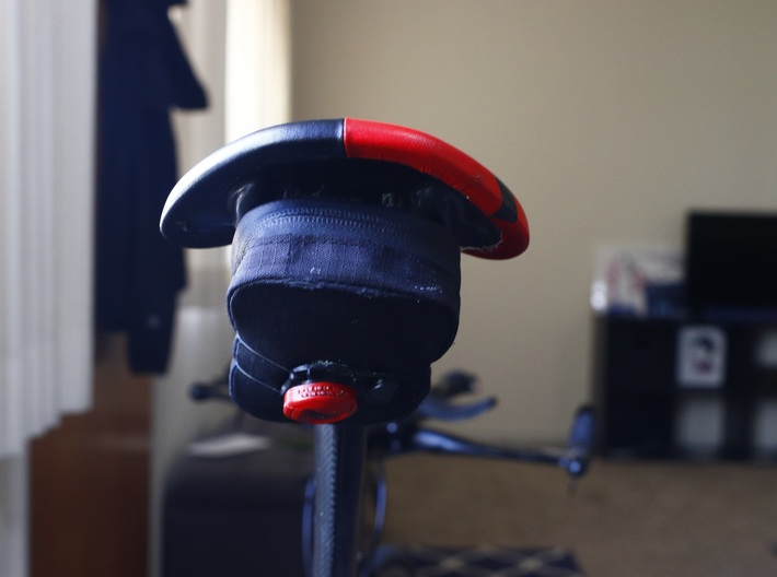 boa dial  saddlebag adapter 3d printed 