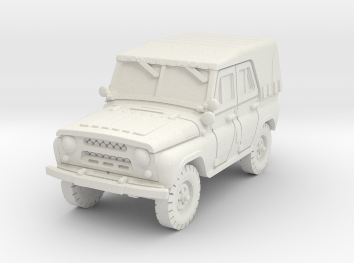 UAZ-469 mid (closed) 1/72 3d printed