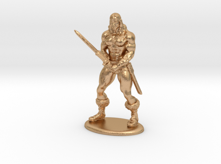 Conan the Barbarian Miniature 3d printed