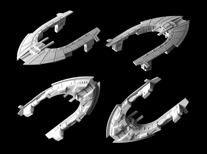 (Armada) Sabaoth Frigate 3d printed