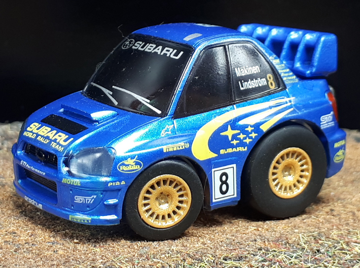 ChoroQ Subaru Impreza WRC2003 3d printed 