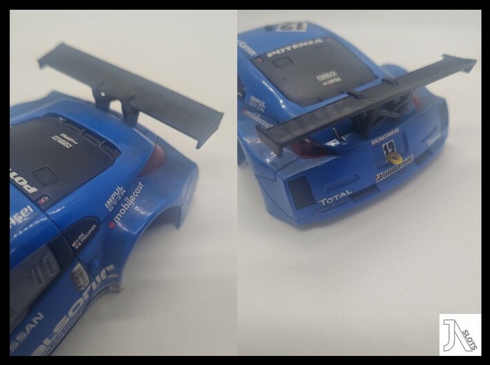 Rear Wing for Scalextric Nissan 350Z 3d printed
