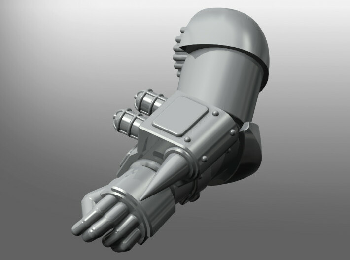 Powered Armor Arm - Maedic Gauntlet 3d printed