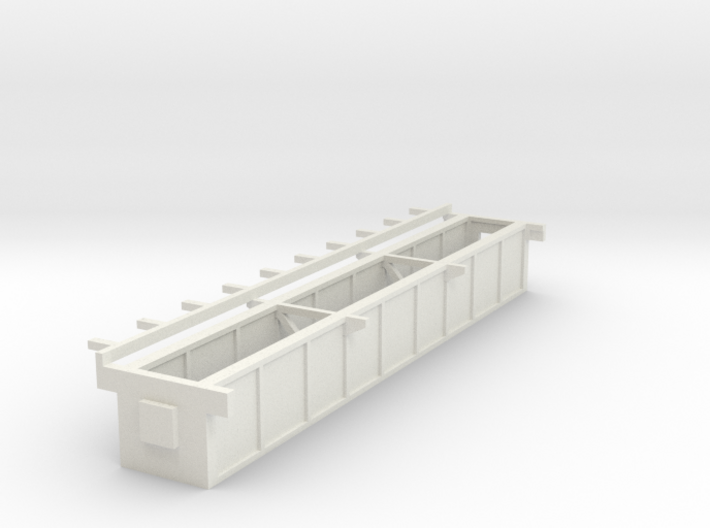 NYC Subway EL Station Bridge Z scale 3d printed