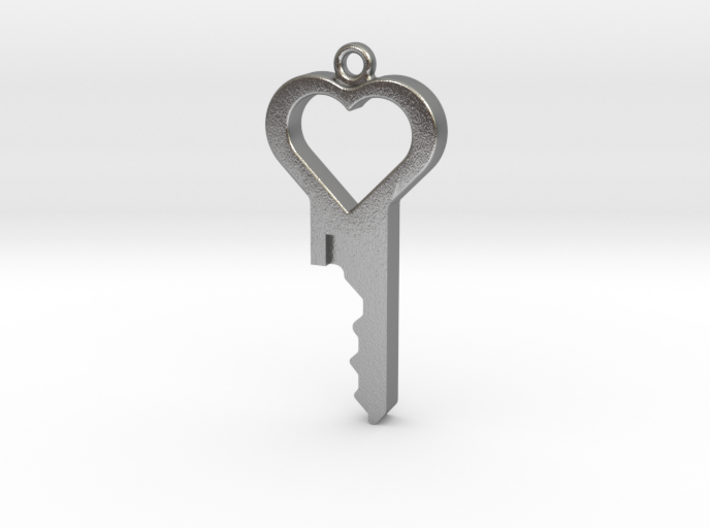 Heart Design Key - Precut for Kink3D Lock Set 3d printed