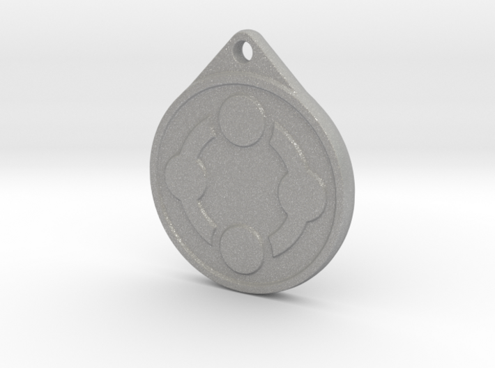 Large Fetish Keychain Double-sided 3d printed