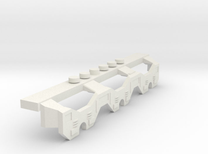 Lego Train Bogie decoration for 3 axles 3d printed