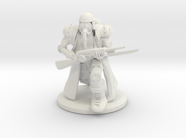 Laser Rifle Infantry Pose 1 3d printed
