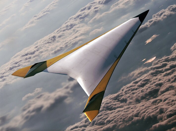 Conworth "Ultraliner" Hypersonic Transport 3d printed 