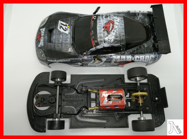 Chassis for Ninco Chev Corvette GT3 Z06 3d printed