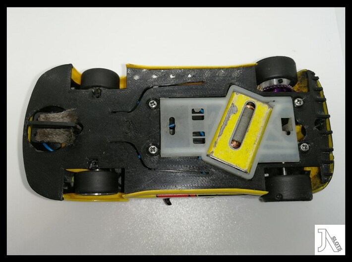Chassis for Ninco Citroen C4 WRC 3d printed 