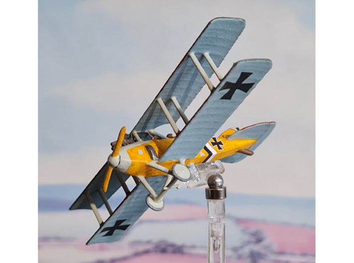 Albatros C.VII (various scales) 3d printed Photo and paint job courtesy Tim "Flying Helmut" at wingsofwar.org